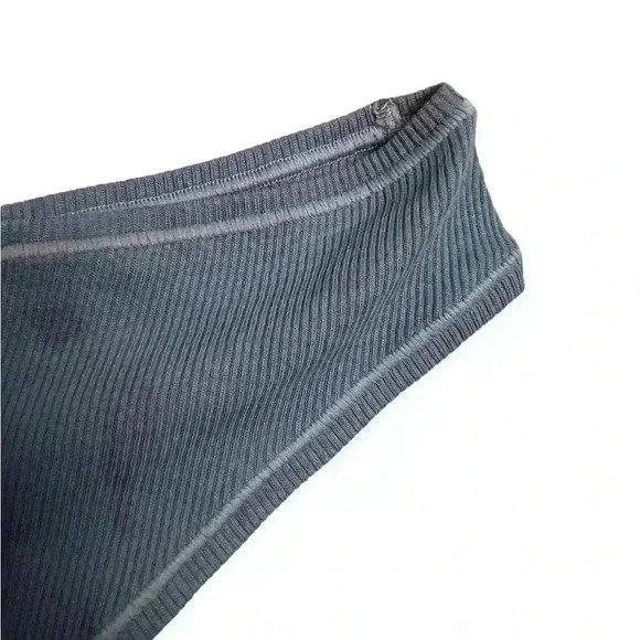 SKIMS COTTON JERSEY DIPPED THONG KYANITE SIZE 2X - Picture 4 of 9